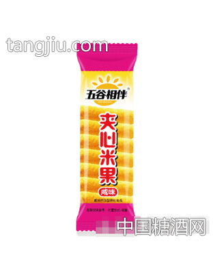 五谷相伴夹心米果咸味（红）