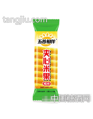 五谷相伴夹心米果咸味（绿）