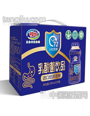 福牛乳酸菌饮品100mlx20瓶手提