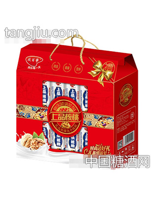 欢百事上品核桃新版屋顶礼盒240mlx12罐