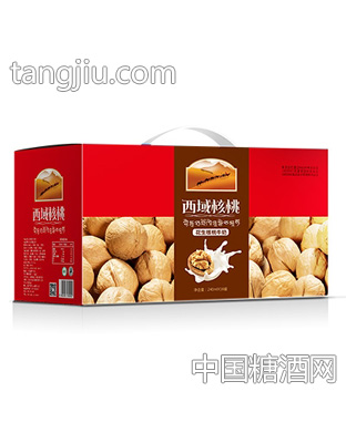 欢百事西域核桃礼盒240mlx16罐
