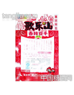歌乐山辣香豆干40克