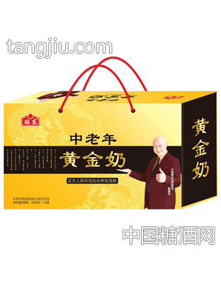 旺东中老年黄金奶250mlx12盒