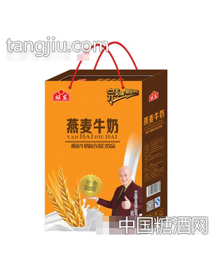 旺东燕麦牛奶礼盒装