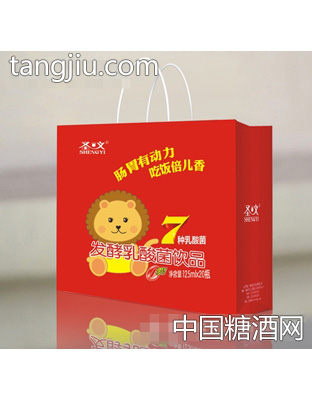 圣义发酵乳酸菌饮品125mlX20瓶