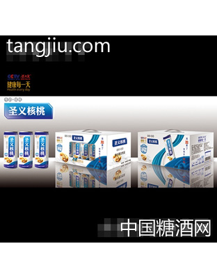 圣义核桃1x12罐开窗礼盒