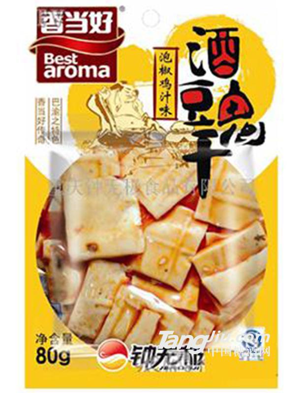 香当好泡椒鸡肉味酒鬼豆干
