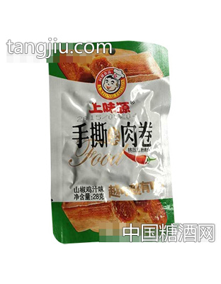 28g上味源山椒味手撕素肉卷