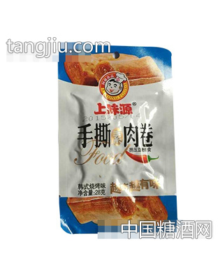 28g上味源烧烤味手撕素肉卷