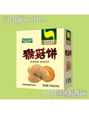 草珊瑚猴菇饼干