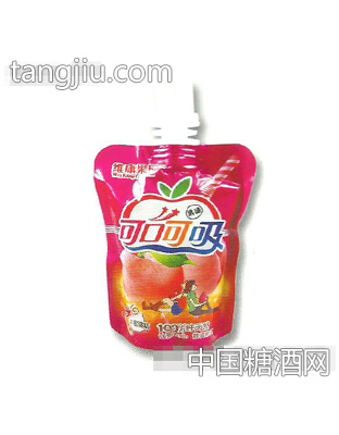 可口可吸水蜜桃味