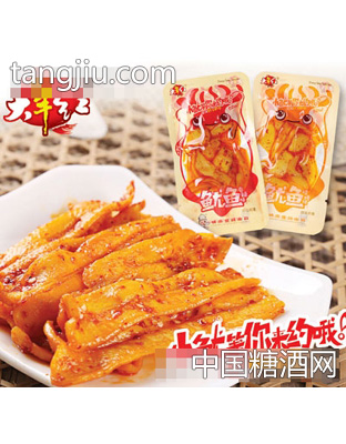 大年红散称鱿鱼系列：香辣味、烧烤味