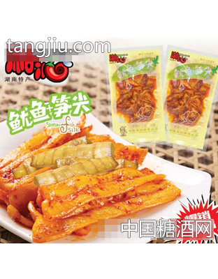 湘沁散称鱿鱼＋笋尖：香辣味