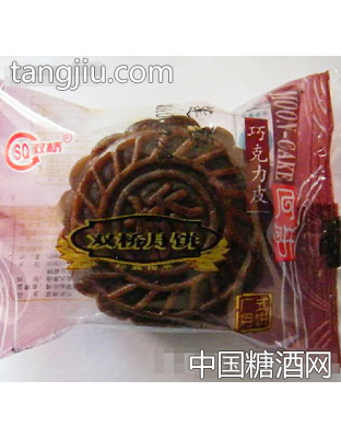 45g双桥巧克力莲蓉迷你小月饼