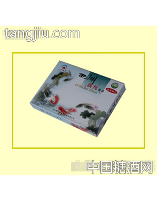 白色礼盒西湖藕粉