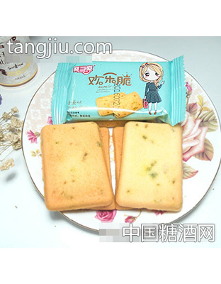 蔡当家欢乐脆干酪蛋糕香葱味袋装