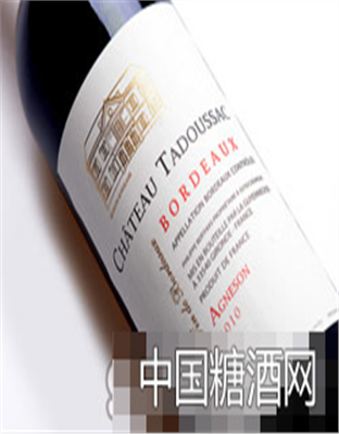 艾颂度萨克酒庄干红葡萄酒白标
