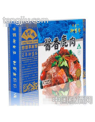 蒙食汇酱香鹿肉