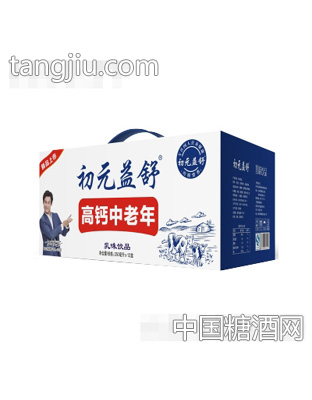 初元益舒高钙中老年奶250mlx12盒