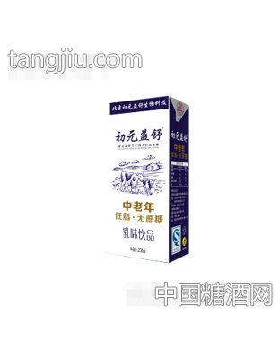 初元益舒中老年无蔗糖奶250ml