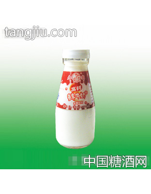 红梅瓶装高钙鲜牛奶200克