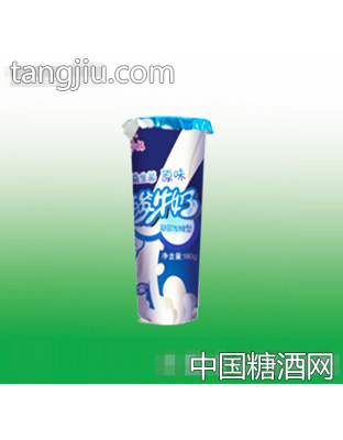 红梅纸杯原味酸牛奶180克