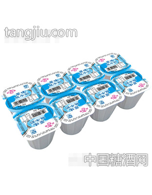 红梅原味八联杯酸牛奶