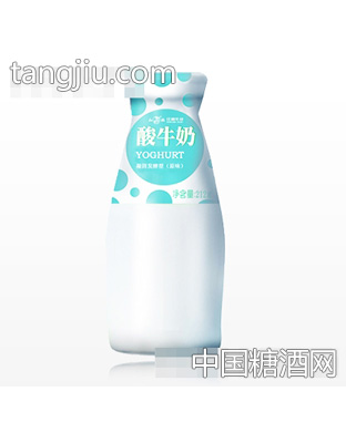 红梅酸牛奶（一次性玻璃瓶）