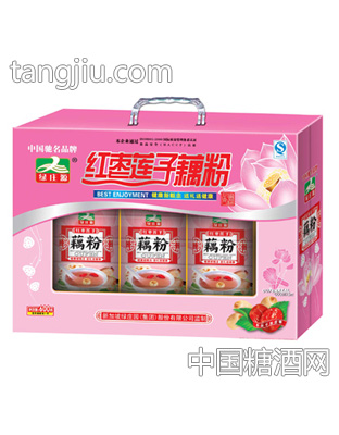 绿庄园600g红枣莲子藕粉礼盒