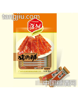 90g沧洲炭烧猪肉脯
