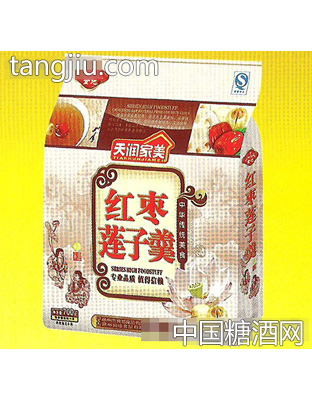 食地红枣莲子羹700克