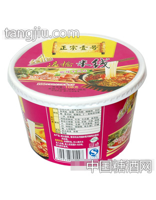 正宗壹号过桥米线酸辣牛肉味条码