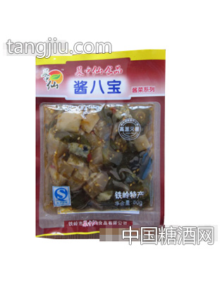菜中仙农家风味酱八宝80克