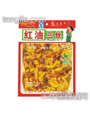 厨之乐红油三丝袋装160克