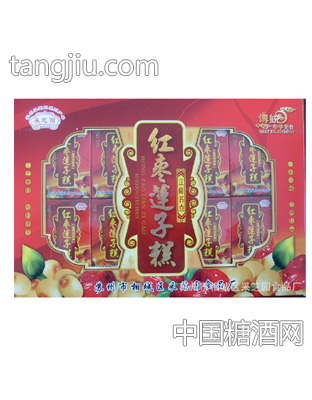 苏州特产红枣莲子糕