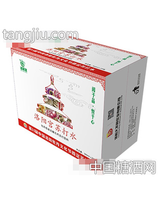 洛阳宫苏打水牡丹花无糖无汽