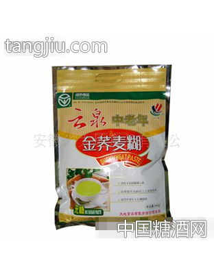 云泉中老年金荞麦糊无糖540g