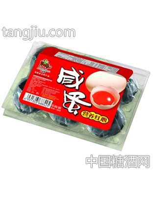 （包灰）红心咸蛋6枚