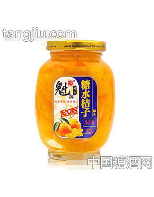 魁牌320g桔子罐头