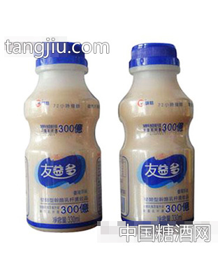 友益多发酵型乳酸菌饮料330ml