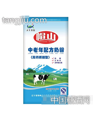 大牛乳业中老年配方奶粉