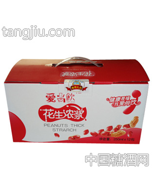 爱尚饮花生浓浆250ml×12包