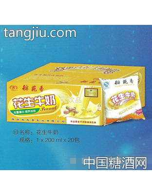 稻苑香200ml花生牛奶