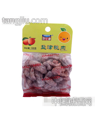 好仕迪130g盐津桃肉