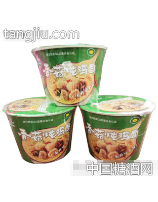 强筋香菇炖鸡面