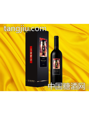 大唐紫金梅辘辄干红葡萄酒2006（黑盒）