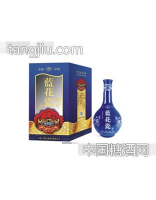 蓝花瓶（盛世花开）