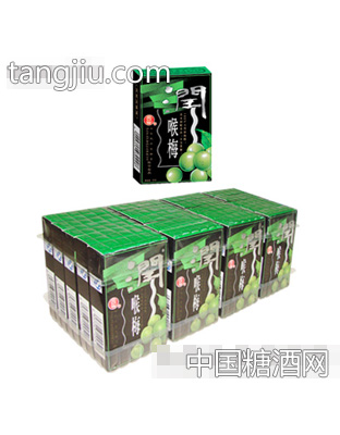 纸盒润喉梅