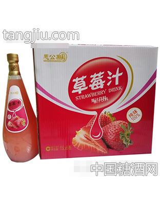 1.5Lx6瓶草莓汁果汁饮料