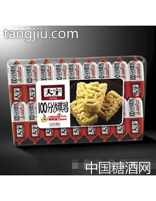 100分大宇鸡蛋沙琪玛